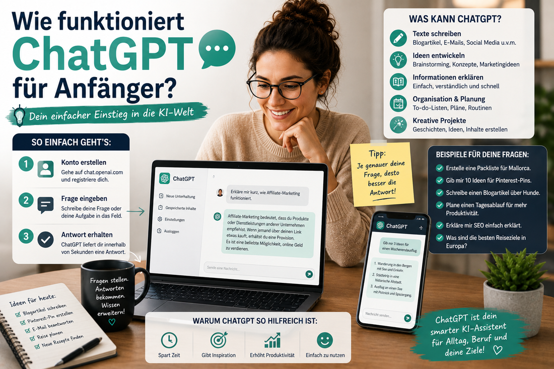 💬 Wie funktioniert ChatGPT für Anfänger?