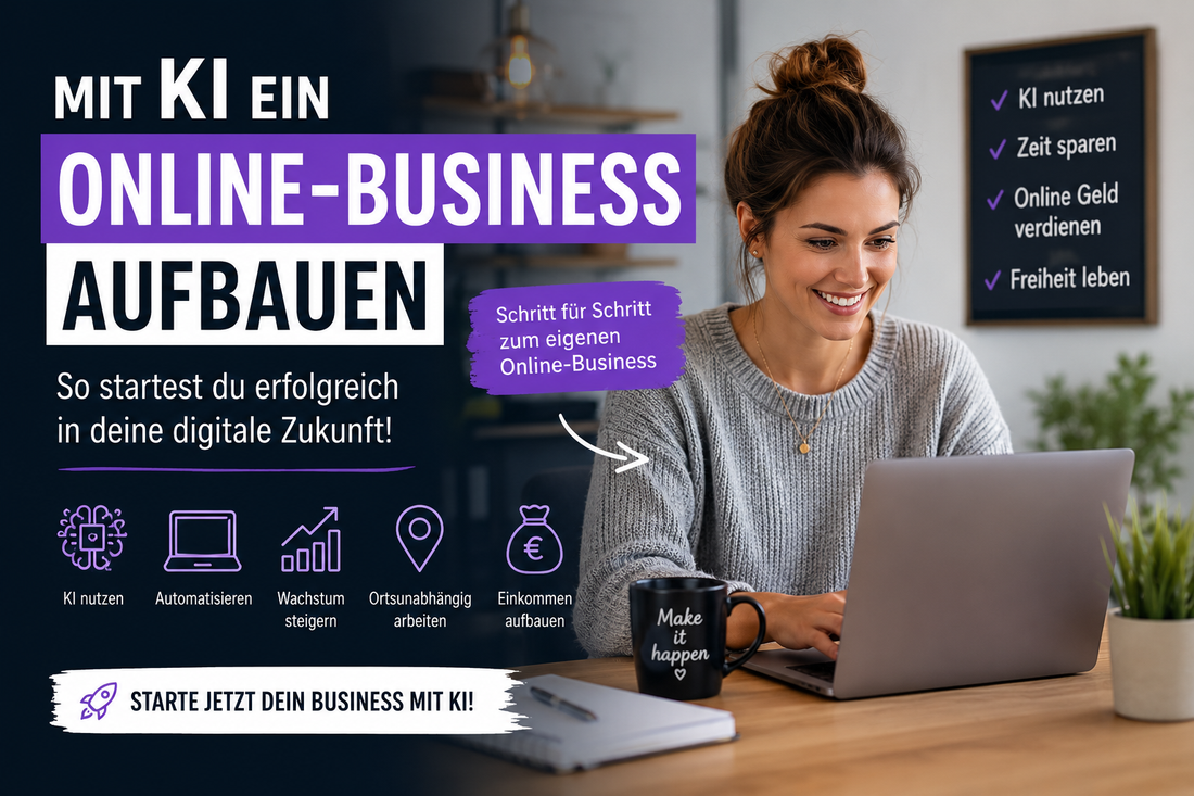 💻 Mit KI ein Online-Business aufbauen – So gelingt der Einstieg
