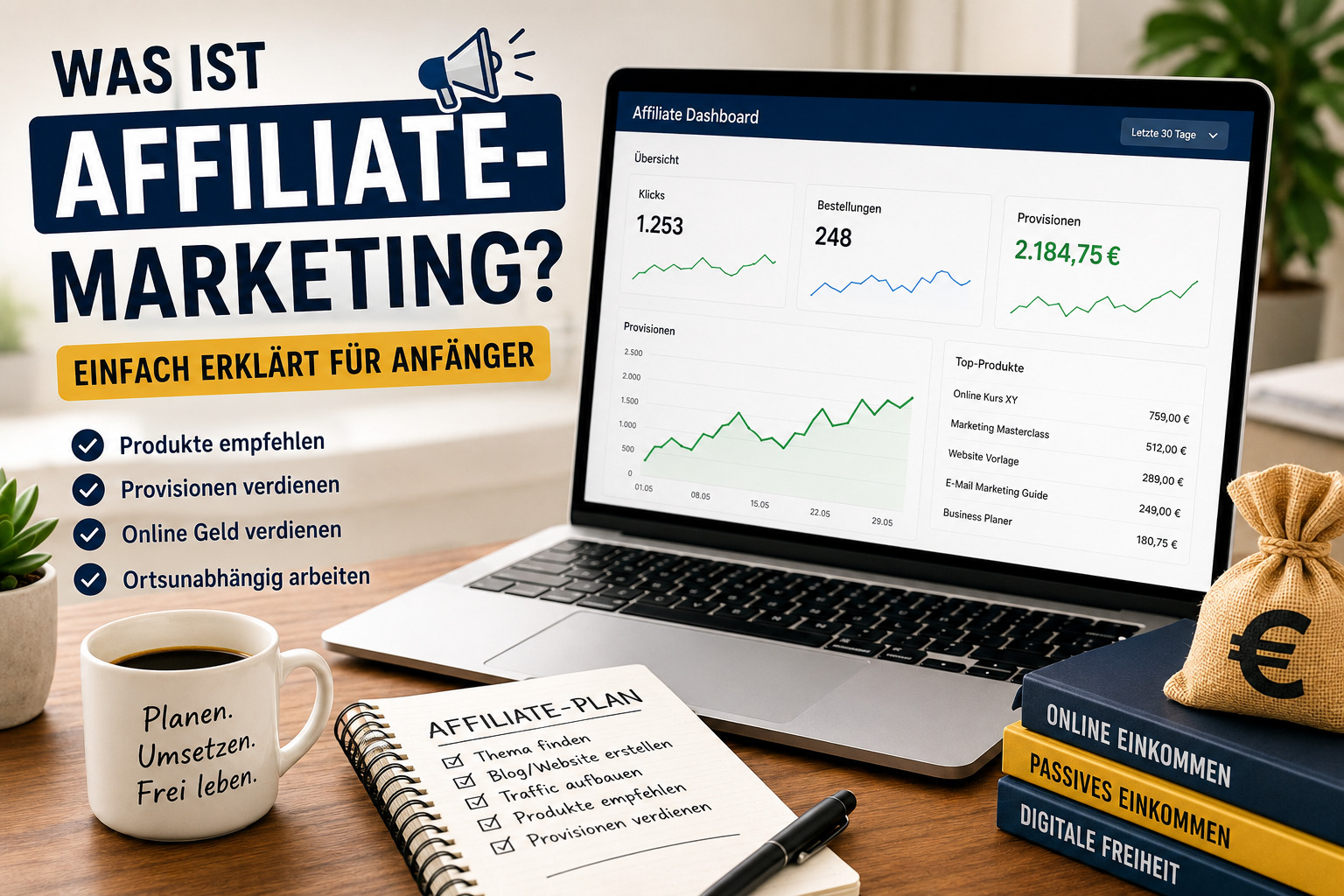 💰 Was ist Affiliate-Marketing? Einfach erklärt für Anfänger